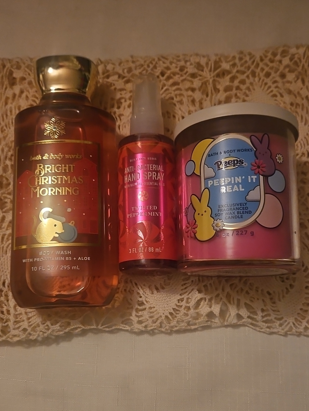 Bath & Body Works Gift Trio with Bright Christmas Morning
